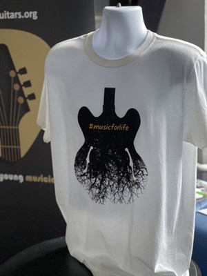 Music for life Guitar Player T-Shirt